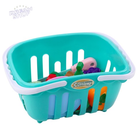 Zestaw Owoce Do Krojenia Na Rzep Talerzyki Nóż Koszyk