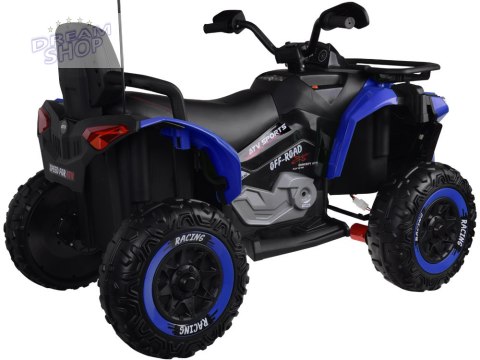 Duży quad na akumulator dla dziecka 4x4 PA0328 Niebieski Duży quad na akumulator dla dziecka 4x4 PA0328 Niebieski