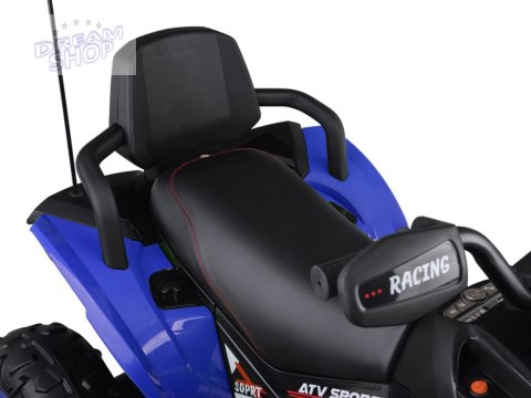 Duży quad na akumulator dla dziecka 4x4 PA0328 Niebieski Duży quad na akumulator dla dziecka 4x4 PA0328 Niebieski