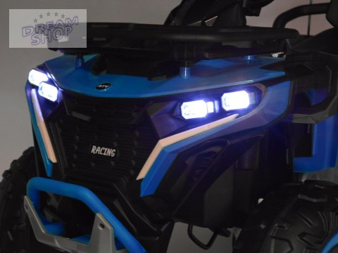 Duży quad na akumulator dla dziecka 4x4 PA0328 Niebieski Duży quad na akumulator dla dziecka 4x4 PA0328 Niebieski