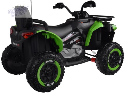 Duży quad na akumulator dla dziecka 4x4 PA0328 Zielony Duży quad na akumulator dla dziecka 4x4 PA0328 Zielony