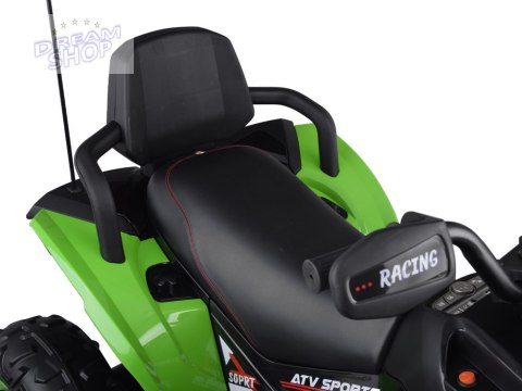 Duży quad na akumulator dla dziecka 4x4 PA0328 Zielony Duży quad na akumulator dla dziecka 4x4 PA0328 Zielony