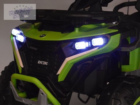 Duży quad na akumulator dla dziecka 4x4 PA0328 Zielony Duży quad na akumulator dla dziecka 4x4 PA0328 Zielony