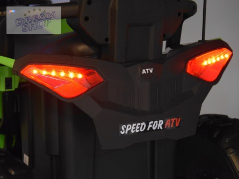 Duży quad na akumulator dla dziecka 4x4 PA0328 Zielony Duży quad na akumulator dla dziecka 4x4 PA0328 Zielony