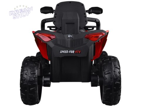 Duży quad na akumulator dla dziecka 4x4 PA0328 czerwony Duży quad na akumulator dla dziecka 4x4 PA0328 czerwony