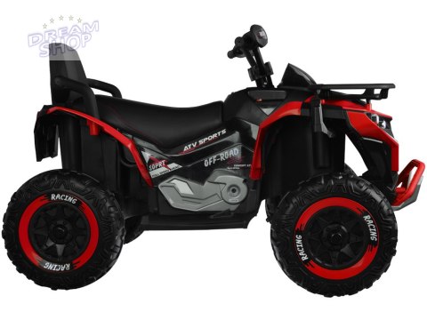 Duży quad na akumulator dla dziecka 4x4 PA0328 czerwony Duży quad na akumulator dla dziecka 4x4 PA0328 czerwony