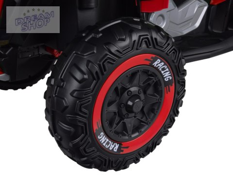Duży quad na akumulator dla dziecka 4x4 PA0328 czerwony Duży quad na akumulator dla dziecka 4x4 PA0328 czerwony