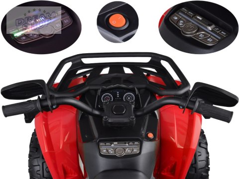 Duży quad na akumulator dla dziecka 4x4 PA0328 czerwony Duży quad na akumulator dla dziecka 4x4 PA0328 czerwony