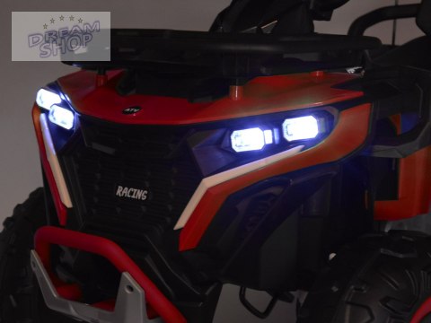Duży quad na akumulator dla dziecka 4x4 PA0328 czerwony Duży quad na akumulator dla dziecka 4x4 PA0328 czerwony