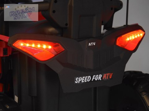 Duży quad na akumulator dla dziecka 4x4 PA0328 czerwony Duży quad na akumulator dla dziecka 4x4 PA0328 czerwony
