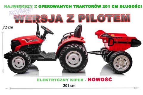 OLBRZYMI TRAKTOR 24 V Z PRZYCZEPĄ I ELEKTRYCZNIE PODNOSZONYM KIPREM SUPER JAKOŚĆ/HC306 OLBRZYMI TRAKTOR 24 V Z PRZYCZEPĄ I ELEKTRYCZNIE PODNOSZONYM KIPREM SUPER JAKOŚĆ/HC306