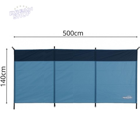 PARAWAN PLAŻOWY 5x1,4M W POKROWCU REDCLIFFS PARAWAN PLAŻOWY 5x1,4M W POKROWCU REDCLIFFS