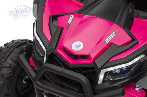 Pojazd Buggy Madman UTV-MX Różowy