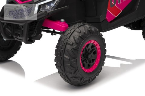 Pojazd Buggy Madman UTV-MX Różowy