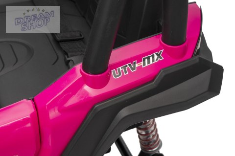 Pojazd Buggy Madman UTV-MX Różowy