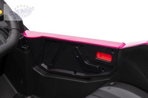 Pojazd Buggy Madman UTV-MX Różowy