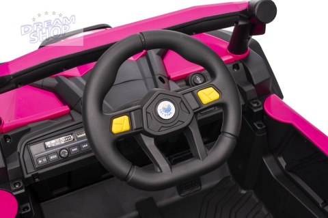 Pojazd Buggy Madman UTV-MX Różowy