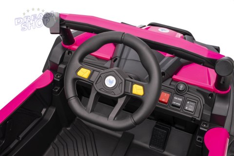 Pojazd Buggy Madman UTV-MX Różowy
