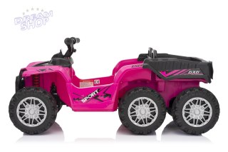 Pojazd Quad Sport TX ATV Różowy