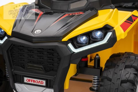 Pojazd Quad Sport TX ATV Żółty