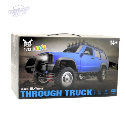 Samochód Terenowy MN78 Zdalnie Sterowany RC Napęd 4x4 Niebieski 1:12 Samochód Terenowy MN78 Zdalnie Sterowany RC Napęd 4x4 Niebieski 1:12
