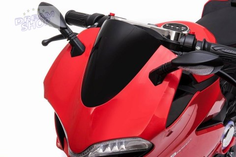 WIELKI MOTOR ŚCIGACZ PERFECT WOLNY START, 250 WAT, ŁAŃCUCH, TARCZOWE HAMULCE, MIĘKKIE KOŁA/SX1629-24V