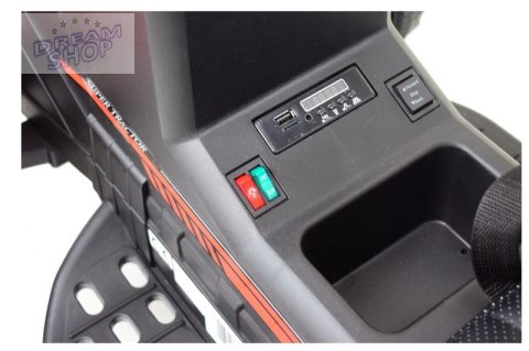 WIELKI TRAKTOR NA AKUMULATOR Z PRZYCZEPĄ "POWER 06", MIĘKKIE SIEDZENIE/WH-777 WIELKI TRAKTOR NA AKUMULATOR Z PRZYCZEPĄ "POWER 06", MIĘKKIE SIEDZENIE/WH-777