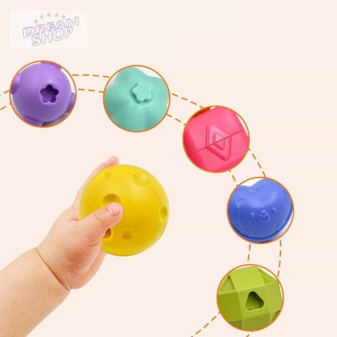 Edukacyjna kostka sensoryczna sorter kształtów klocki cymbałki 18m+ 688-62 Edukacyjna kostka sensoryczna sorter kształtów klocki cymbałki 18m+ 688-62