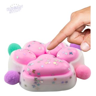 Gniotek Kocia Łapka Antystresowa Sensoryczna Squishy Gwiazdki Różowy