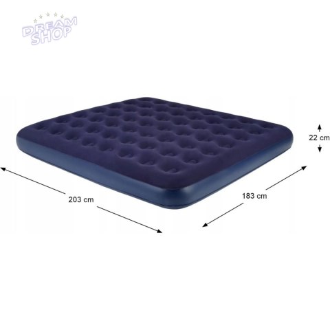 MATERAC FLOKOWANY 2 OSOBOWY 203x183x22CM JL020256-5N MATERAC FLOKOWANY 2 OSOBOWY 203x183x22CM JL020256-5N