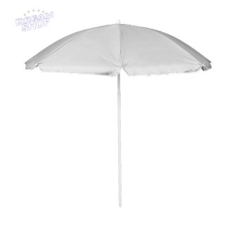 Parasol ogrodowy plażowy regulowany łamany składany UV 150cm szary