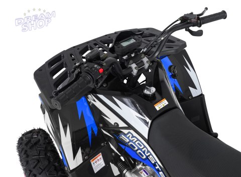 Pojazd Quad Spalinowy 200CC MONSTER Niebieski Pojazd Quad Spalinowy 200CC MONSTER Niebieski