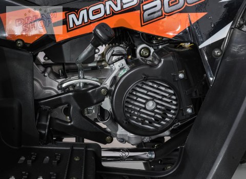 Pojazd Quad Spalinowy 200CC MONSTER Pomarańczowy Pojazd Quad Spalinowy 200CC MONSTER Pomarańczowy