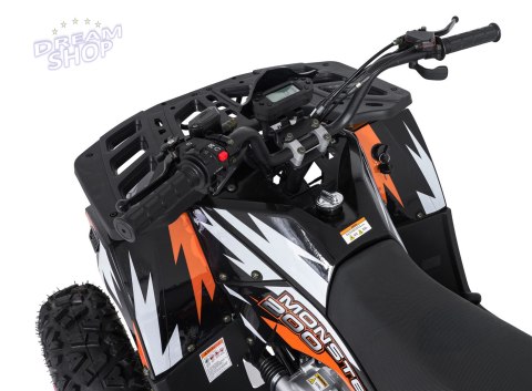 Pojazd Quad Spalinowy 200CC MONSTER Pomarańczowy Pojazd Quad Spalinowy 200CC MONSTER Pomarańczowy