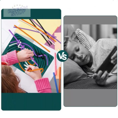 Sensoryczna tablica aktywności dwustronna silikonowa Montessori 1703N Sensoryczna tablica aktywności dwustronna silikonowa Montessori 1703N