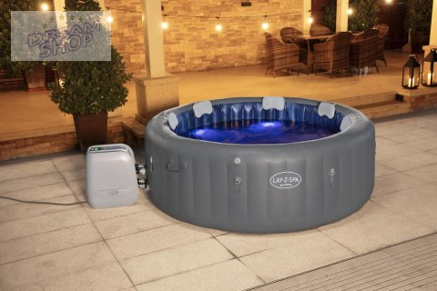 Dmuchane Spa Santorini 7 osobowe 216 x 216 x 80 cm Bestway 6001T Dmuchane Spa Santorini 7 osobowe 216 x 216 x 80 cm Bestway 6001T