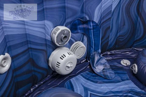 Dmuchane Spa Santorini 7 osobowe 216 x 216 x 80 cm Bestway 6001T Dmuchane Spa Santorini 7 osobowe 216 x 216 x 80 cm Bestway 6001T