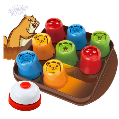 Gra Zręcznościowa 2w1 Mole Maze Szybkie Kubeczki Kółko i Krzyżyk Gra Zręcznościowa 2w1 Mole Maze Szybkie Kubeczki Kółko i Krzyżyk