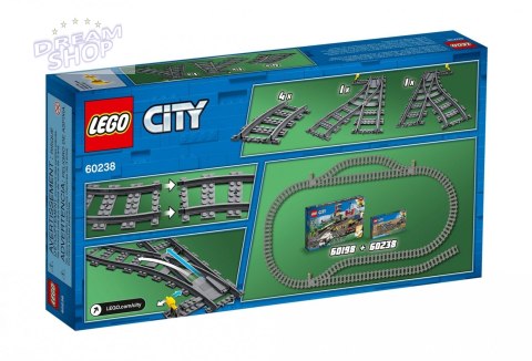 Lego CITY 60238 Zwrotnice Lego CITY 60238 Zwrotnice