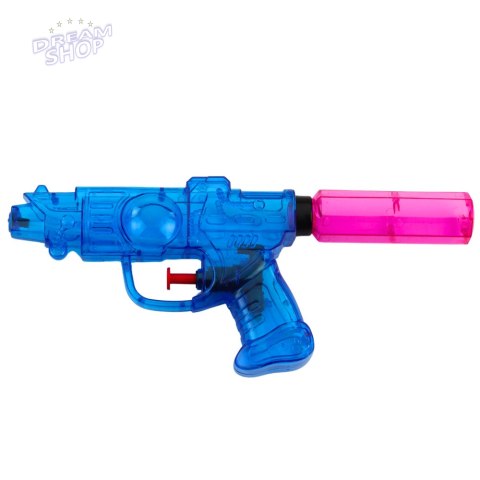 Mały Przeźroczysty Pistolet Na Wodę Zasięg 8m Czerwony Niebieski Mix Mały Przeźroczysty Pistolet Na Wodę Zasięg 8m Czerwony Niebieski Mix