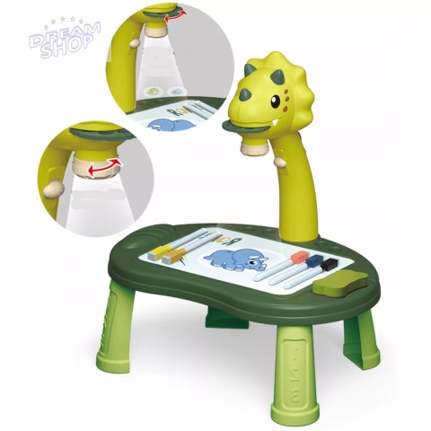 Projektor do rysowania dinozaur stolik chińczyk 41 Projektor do rysowania dinozaur stolik chińczyk 41