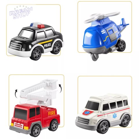 Zestaw laweta autka ambulans straż tir policja dźwięk światło SX600-21A Zestaw laweta autka ambulans straż tir policja dźwięk światło SX600-21A