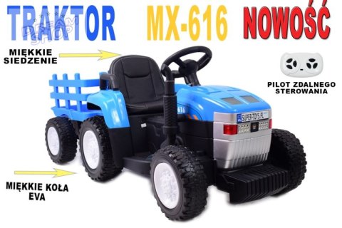 DUŻY TRAKTOR NA AKUMULATOR MX-616 2 SILNIKI, PILOT/A009-B DUŻY TRAKTOR NA AKUMULATOR MX-616 2 SILNIKI, PILOT/A009-B
