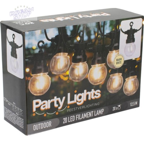 GIRLANDA OGRODOWA PARTY LIGHT 20LED GIRLANDA OGRODOWA PARTY LIGHT 20LED