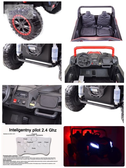 MEGGA BUGGY UTV-2000 DO 100 KG, 4x200W, AMORYZATORY, OLBRZYMI/A032 MEGGA BUGGY UTV-2000 DO 100 KG, 4x200W, AMORYZATORY, OLBRZYMI/A032