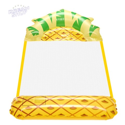 Materac dmuchany plażowy hamak wodny leżak fotel krzesło do pływania basenu ananas Materac dmuchany plażowy hamak wodny leżak fotel krzesło do pływania basenu ananas