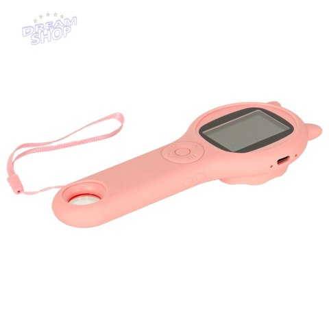 Mikroskop optyczny lupa cyfrowa 500x 2Mpx różowy Mikroskop optyczny lupa cyfrowa 500x 2Mpx różowy