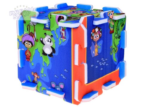 Piankowe puzzle MATA Dzieci Świata Mapa ZA3149