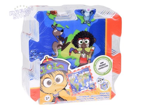 Piankowe puzzle MATA Dzieci Świata Mapa ZA3149
