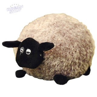 Pluszowa Maskotka Przytulanka Owca Z Kręconą Wełną Jasnobrązowa 20cm